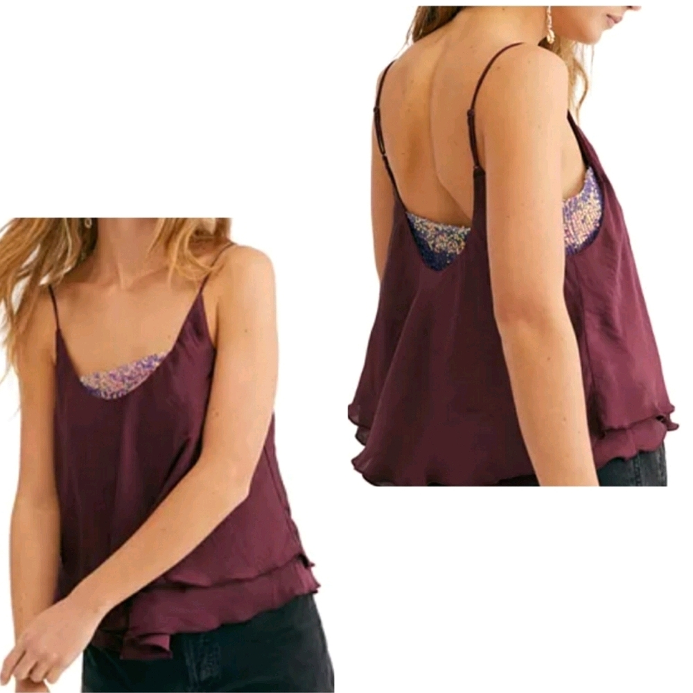🧚‍♀️NWT FreePeople Turn It On Cami